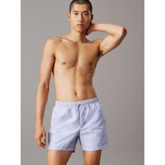 Calvin Klein Ανδρικό μαγιό Medium Drawstring Swim Shorts - Logo Embroidery